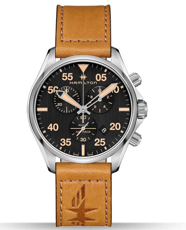 best Hamilton Khaki Pilot Air Race Chrono H76722531 replica watches